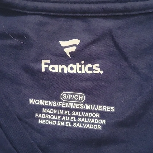 Womens Small Atlanta Braves V Neck Shirt. NWT - Picture 7 of 9